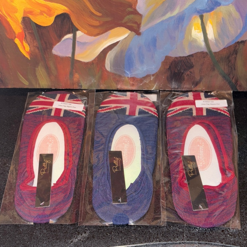 Union Flag No-Show Socks Set